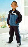 Babies Three-Piece Footie Tracksuit