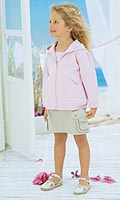 Babies Three-Piece Hoody / Skirt Set