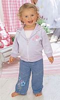 Babies Three-Piece Jeans Set