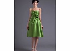 Unbranded Backless Dainty Sweetheart 3D-flower Pleat