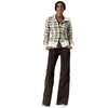 Baggy stretch corduroy trousers. 2 patch pocket, 2 flap pockets at the back. Low waisted. Washable. 