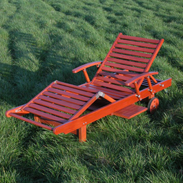 Balau Sunlounger