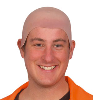 Unbranded Bald Head, thick rubber