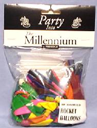 Balloon - Rocket - bag of 8