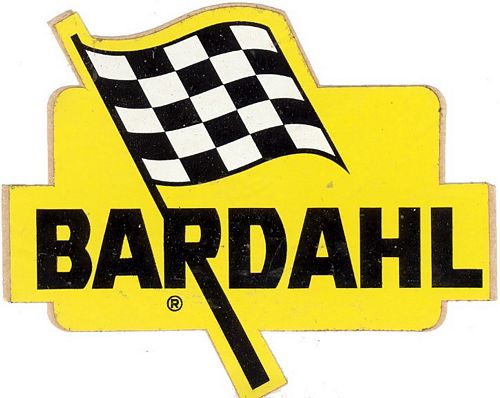 Bardhal Flag Sticker (9cm x 7cm)