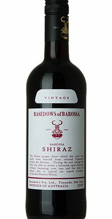 Unbranded Basedows of Barossa Shiraz 2012, Barossa Valley