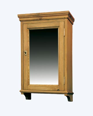 BATHROOM CABINET SGL MIRRORED