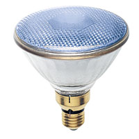 Unbranded BE03130 - 80 Watt Blue ES PAR38 Bulb