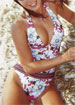 The Speedo Beach gidget one piece swimsuit has a h