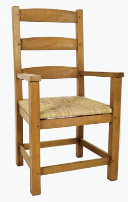 BEECH CARVER AMISH RUSH SEAT