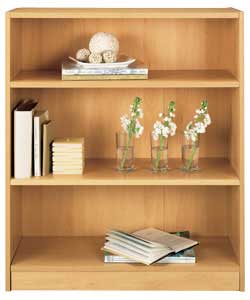 Beech Small Extra Deep Bookcase