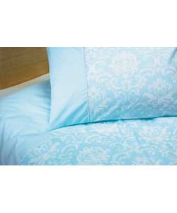 Belgium Single Duvet Cover Set - Teal