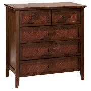 Unbranded Belize 3   2 drawer Chest, dark finish