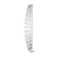 Dimensions: (W)404 x (H)1782 x (D)100mm (min) 120mm (max), BTUs: 3061, Watts: 897, Finish: White,