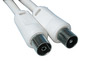 Cable M(STR)-F(STR) White