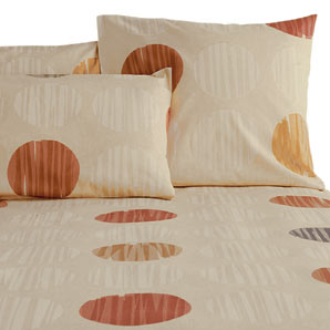 Caledonia Pillowcase- Limestone- Square