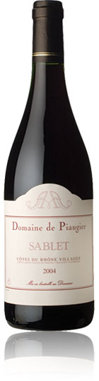 Unbranded Candocirc;tes du Rhandocirc;ne Villages Sablet 2004 Domaine de Piaugier (75cl)