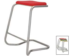 Unbranded Cantilever polypropylene stools