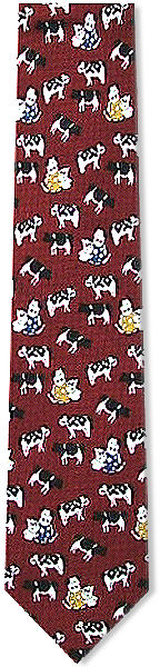 Unbranded Cartoon Cows Tie