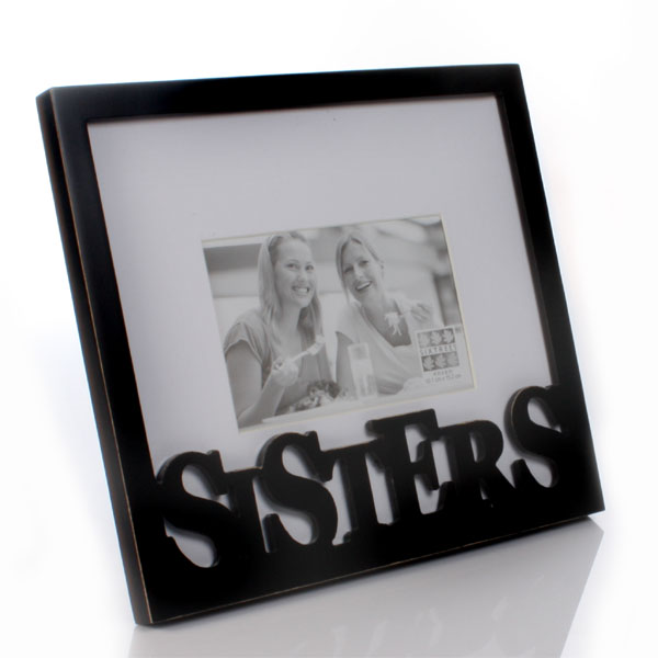 Unbranded Carved Wood Sisters Frame