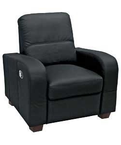 A generously sized range of recliners with contemporary design, clean lines and chunky wooden feet