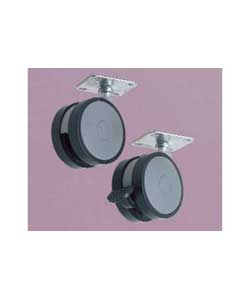 Unbranded Castors - Pack of 2