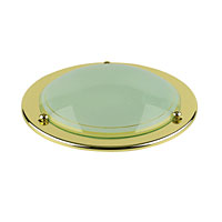 Ceiling Light Brass Flush Fitting