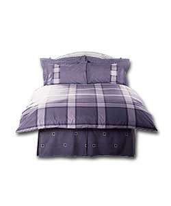 Century Double Valance Charcoal