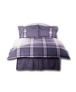 Century King Size Duvet Cover Set - Charcoal