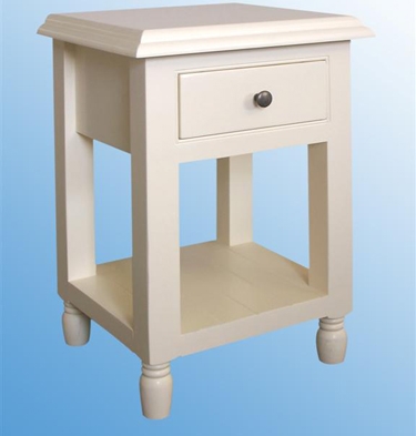 Unbranded Cereste Painted One Drawer Bedside Cabinet