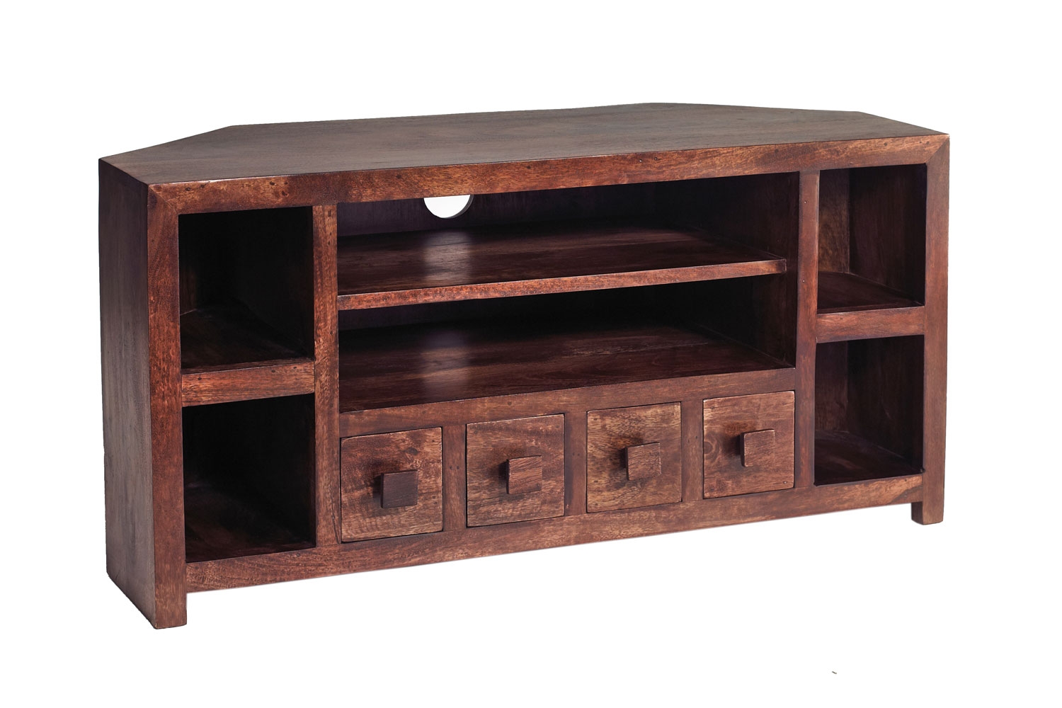 Unbranded Ceylon Corner TV Cabinet