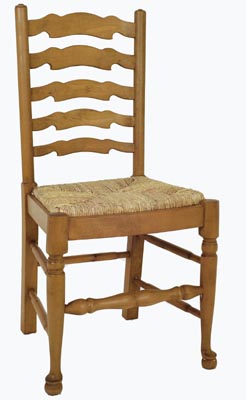 CHAIR LADDER BACK