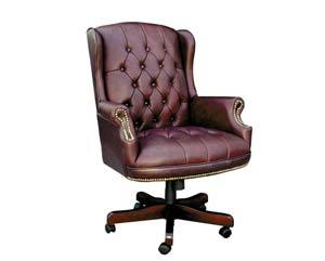 Unbranded Chairman swivel (burgundy)