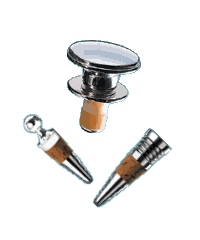 champagne & wine stopper gift set