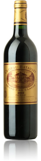 Unbranded Chandacirc;teau Batailley 2002 Pauillac, 5andegrave;me Cru Classandeacute; (75cl)