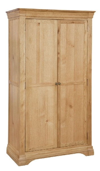 Unbranded Charente Oak All Hanging Wardrobe