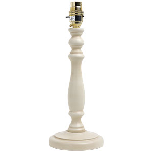 Cheadle Lamp Base- Cream- Small