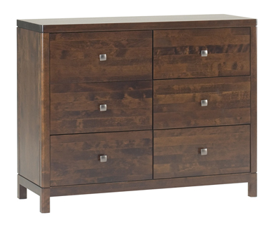 6 DRAWER CHEST OF DRAWERS FROM THE CORNDELL RADIUS RANGE