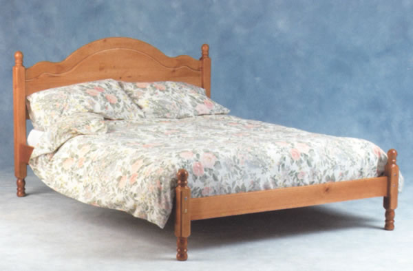 Chevron double bed