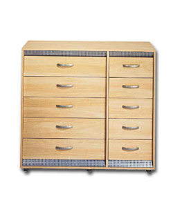 Chicago 5 plus 5 Drawer Chest