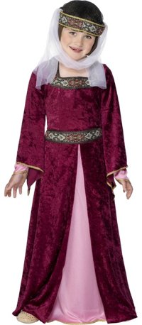 Unbranded Childs Costume: Medieval Marion (Small 3-5yrs)
