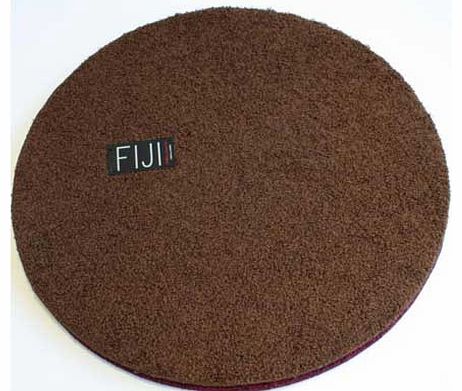 Chocolate Fiji Machine Washable Rug - 100cm