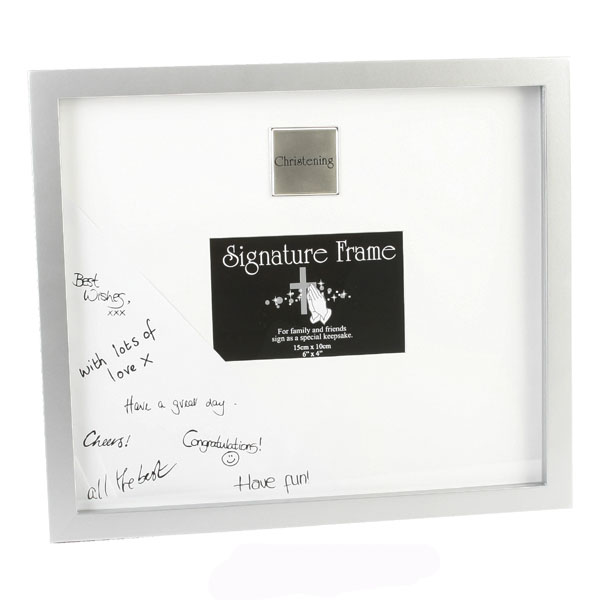 Unbranded Christening Guests Frame