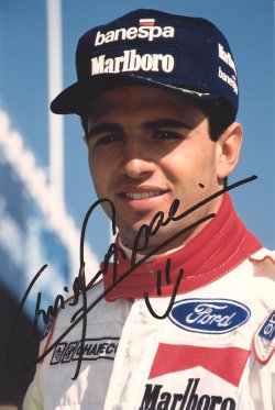 Christian Fittipaldi Signed Photo