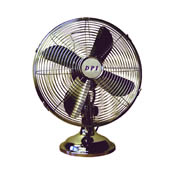 Chrome Desk Fan 12 inch