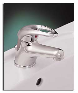 Chrome Lever Basin Mixer