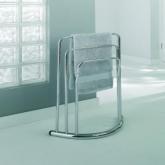               A sleek freestanding design, this ch