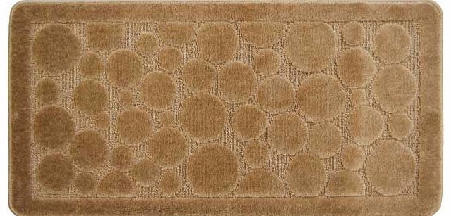 Circle Bathmat 50x100cm - Latte