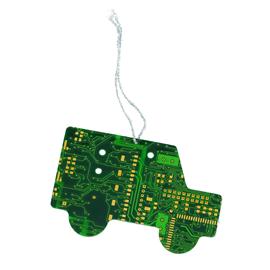 Unbranded Circuit Board Christmas Decorations Van