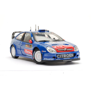 Sun Star has released a 1/18 replica of Sebastien Loeb`s Citroen Xsara from the 2006 Cyprus Rally.